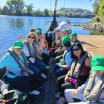 La RED CIFT pone a prueba el «Crucero navegando entre fortalezas» con un grupo inclusivo y transfronterizo en el río Miño